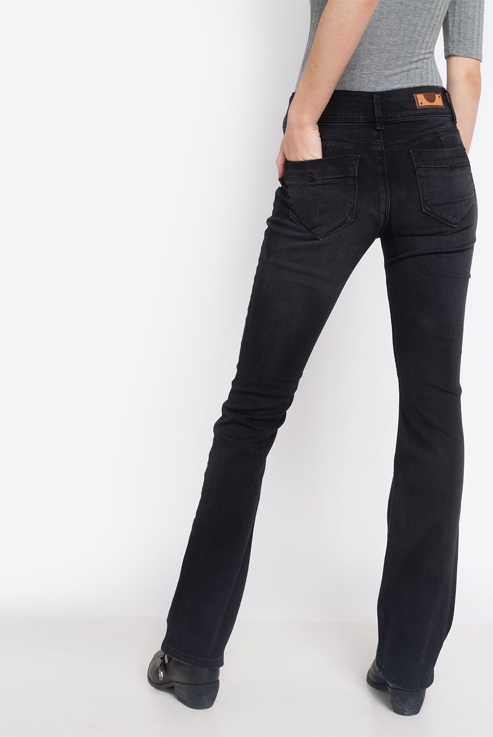 EFESIS - Jeans Mujer Skinny Tiro Medio Algodón Efesis