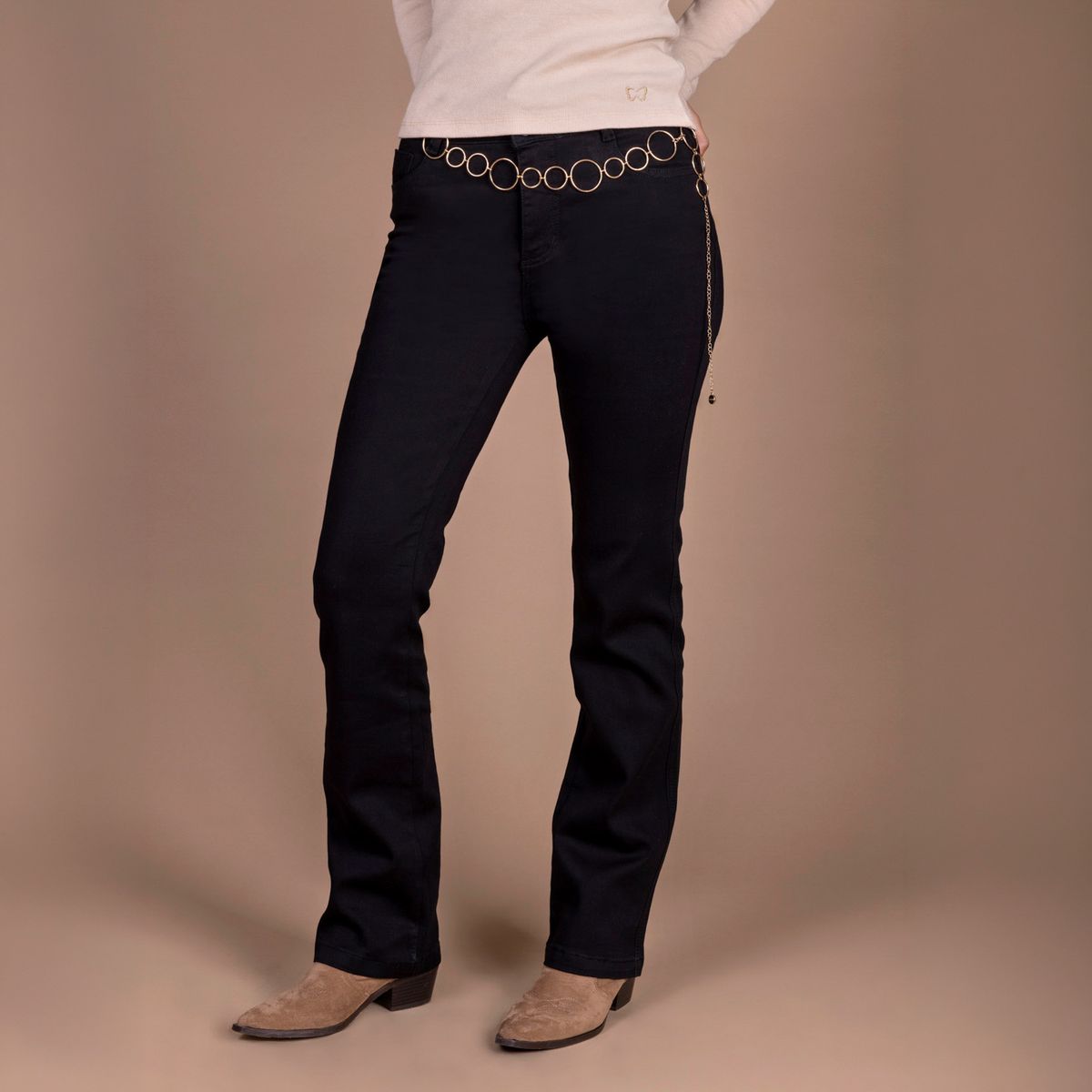 EFESIS - Jeans Skinny Tiro Medio Mujer Efesis