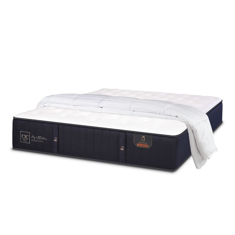 CIC - Colchón Premium 2 plazas 150x200 + Textil Cic