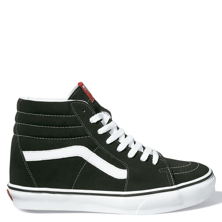Sk8-Hi Zapatilla Urbana Niño Cuero Negro (27 a 35)