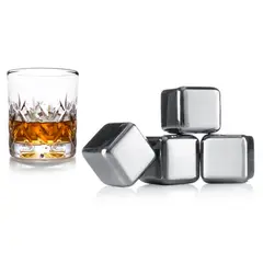 VACUVIN - Set 4 Hielos Whisky Vacu Vin