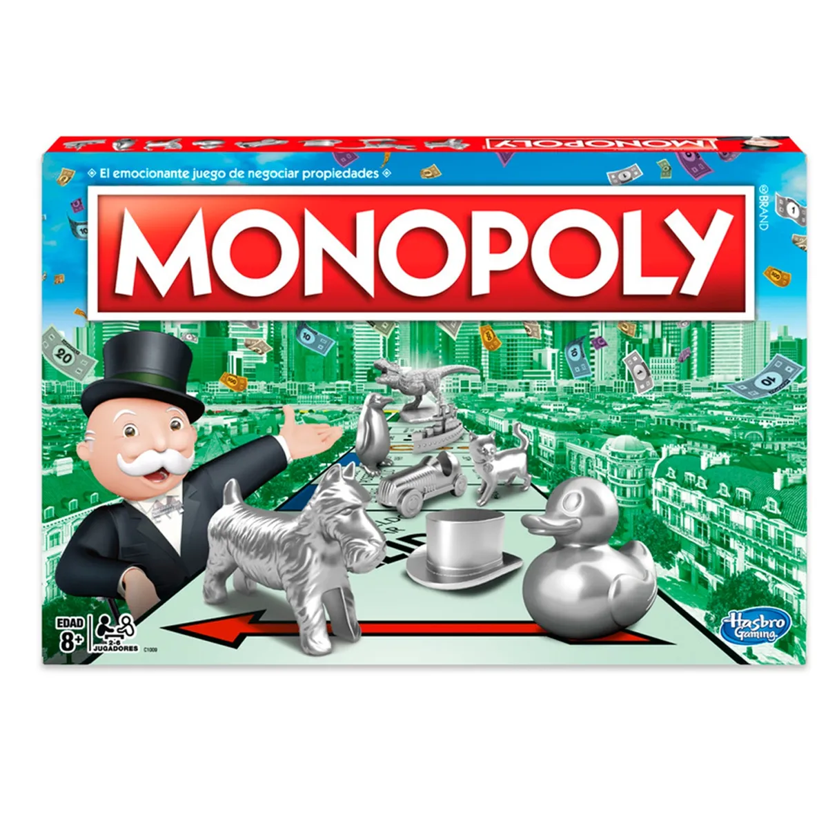 MONOPOLY - Juego de Mesa Mon Monopoly Clásico Nuevo