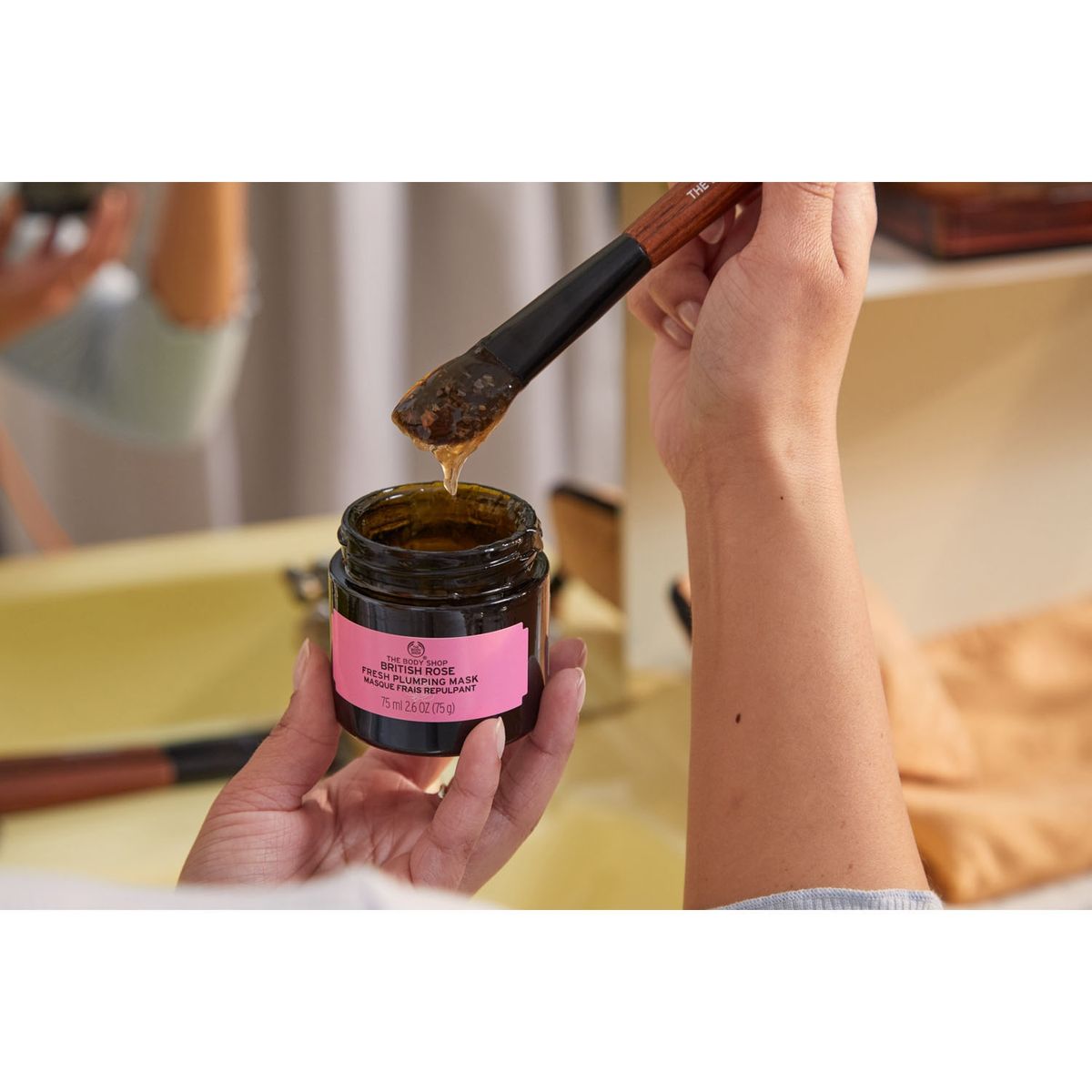 THE BODY SHOP - British Rose Fresh Plumping Mask The Body Shop