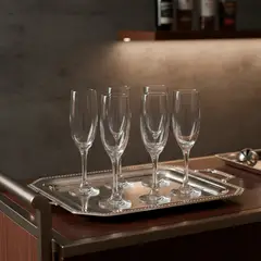 MICA - Set 6 Copas Champaña Vidrio Rioja 183 ml