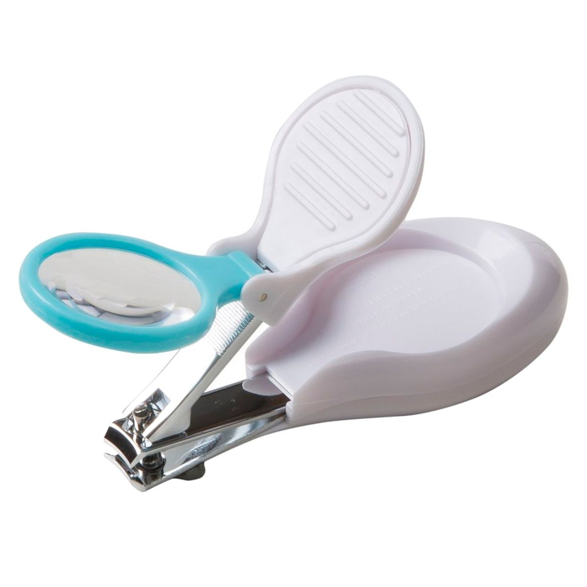 SAFETY 1ST - Cortauñas con Lupa Celeste Safety 1st