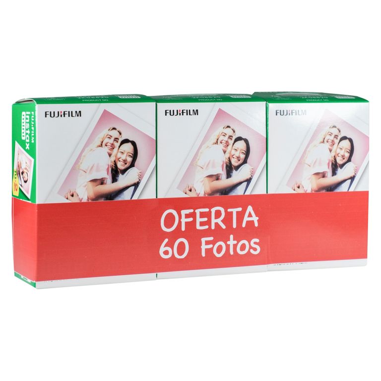 Pack Instax Film Mini 60 Fotos