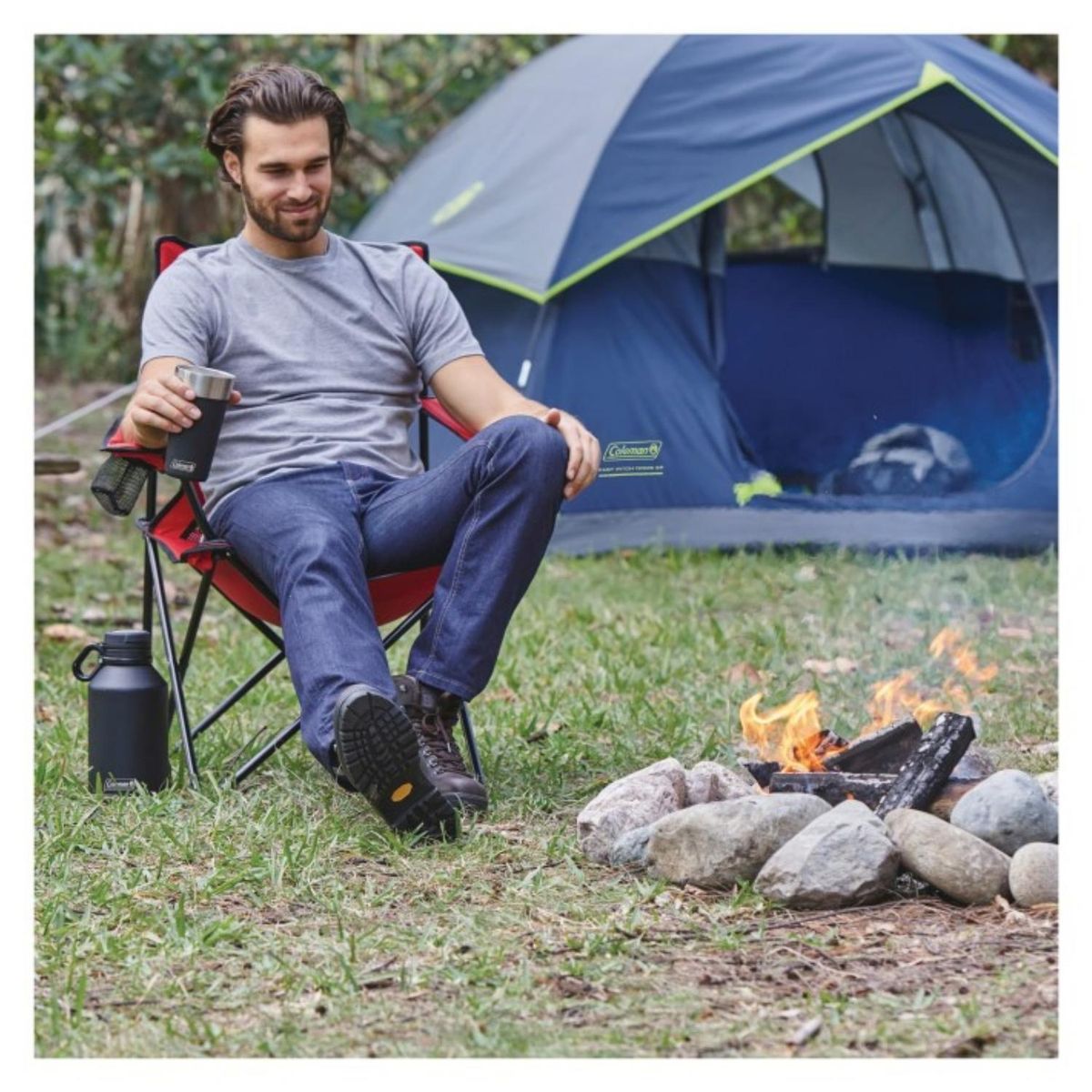 COLEMAN - Silla De Camping Broadband Mesh Quad Coleman