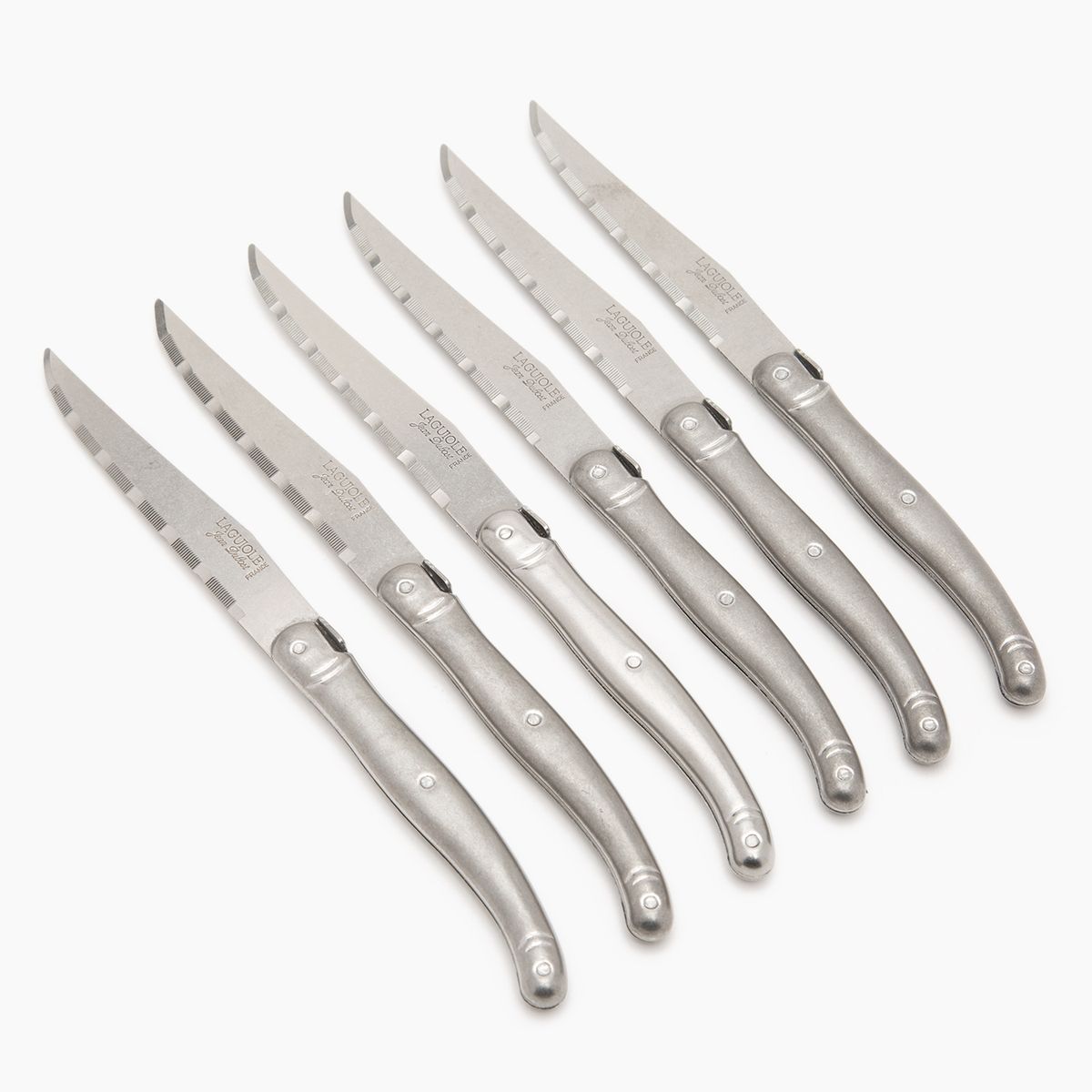 LAGUIOLE - Set 6 Cuchillos de Mesa Jean Dubost Caja Laguiole