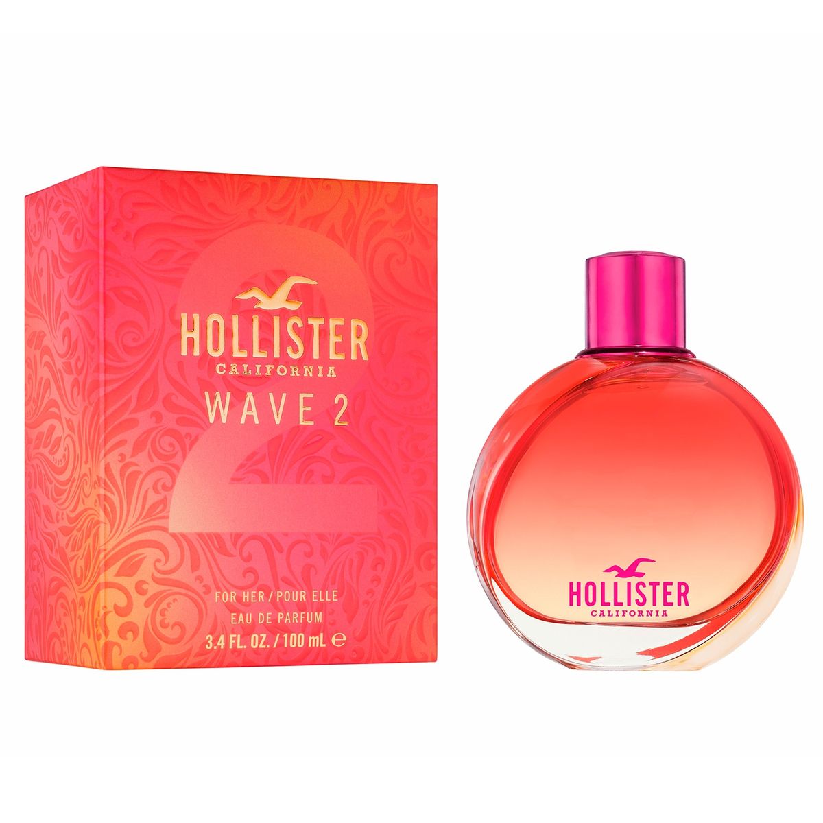 HOLLISTER - Perfume Mujer Edp Wave2 Her 100 Ml Hollister