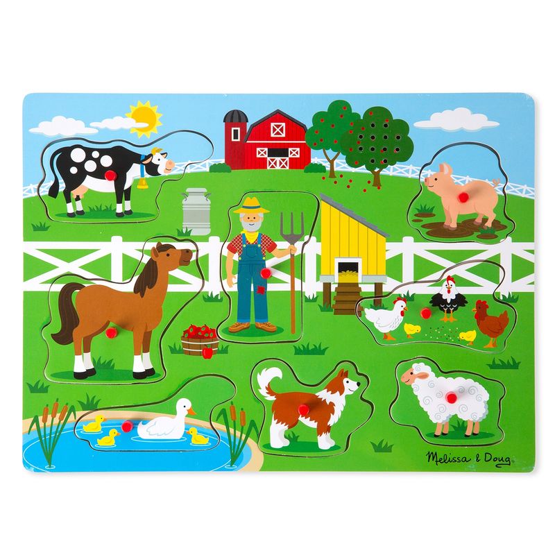 MELISSA & DOUG - Puzzle Con Sonido - Old Macdonalds Melissa & Doug