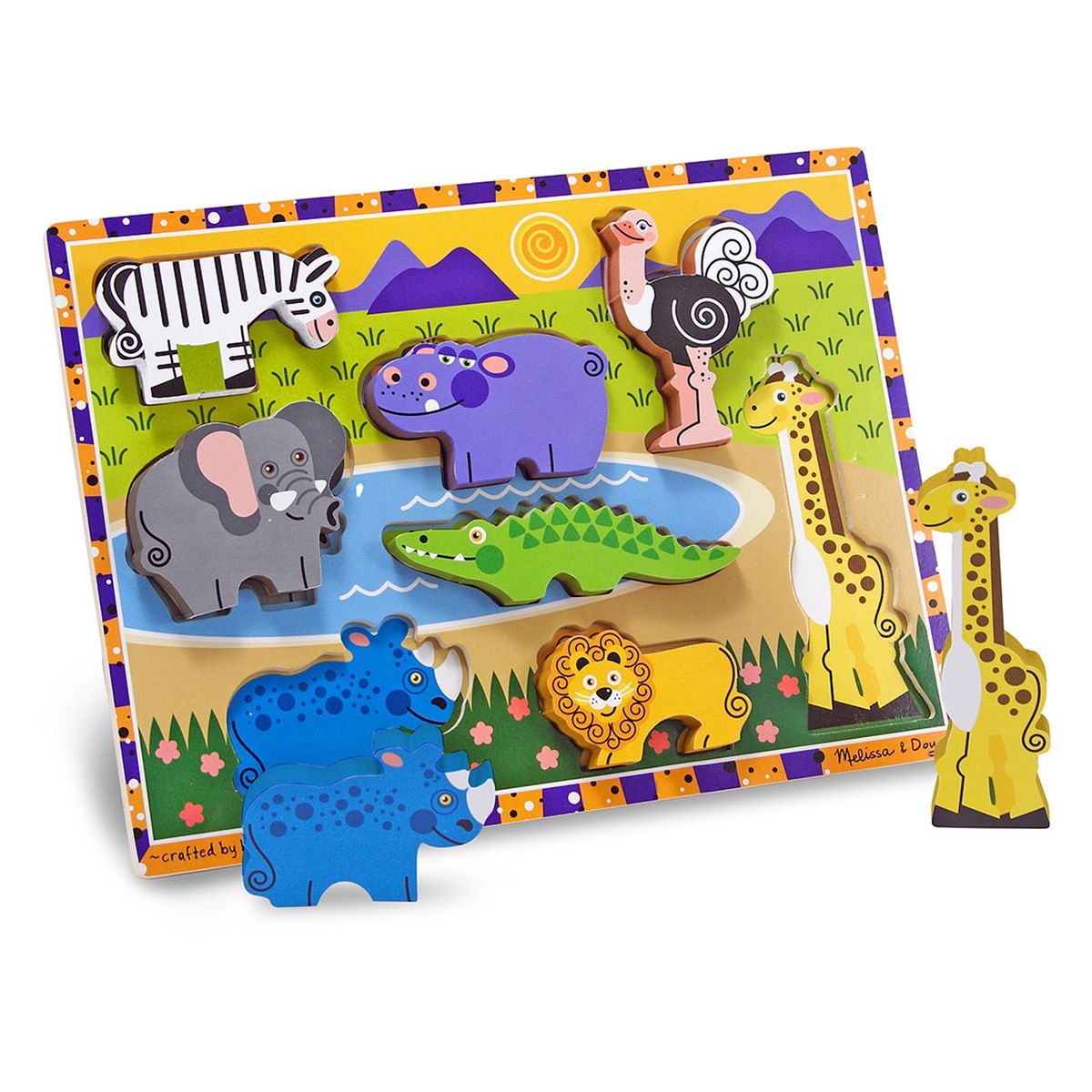 MELISSA & DOUG - Melissa Doug Puzzle Encaje Jungla