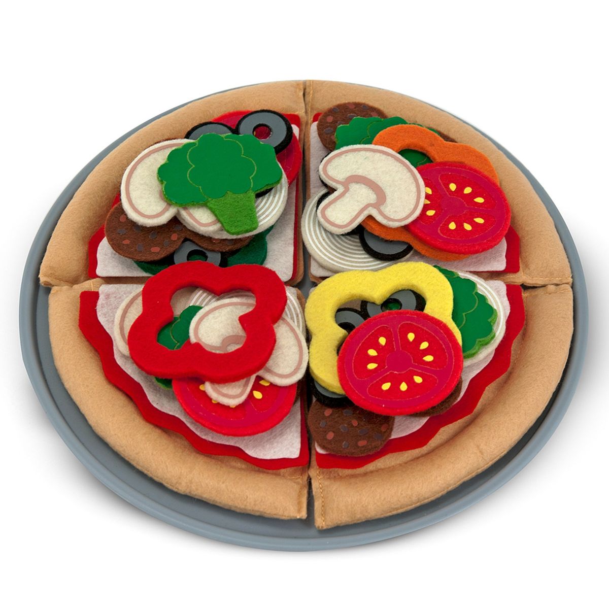 MELISSA & DOUG - Caramba Melissa Doug Pizza Con Textura