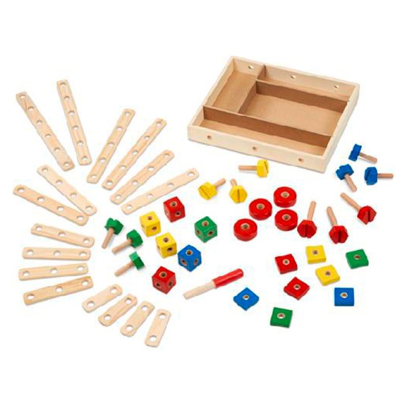 MELISSA & DOUG - Set de Construcción Madera Melissa & Doug
