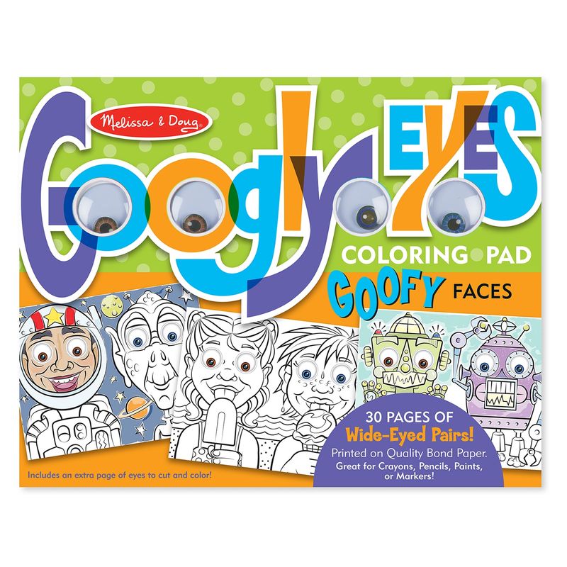 MELISSA & DOUG - Pad Para Pintar - Ojos Locos
