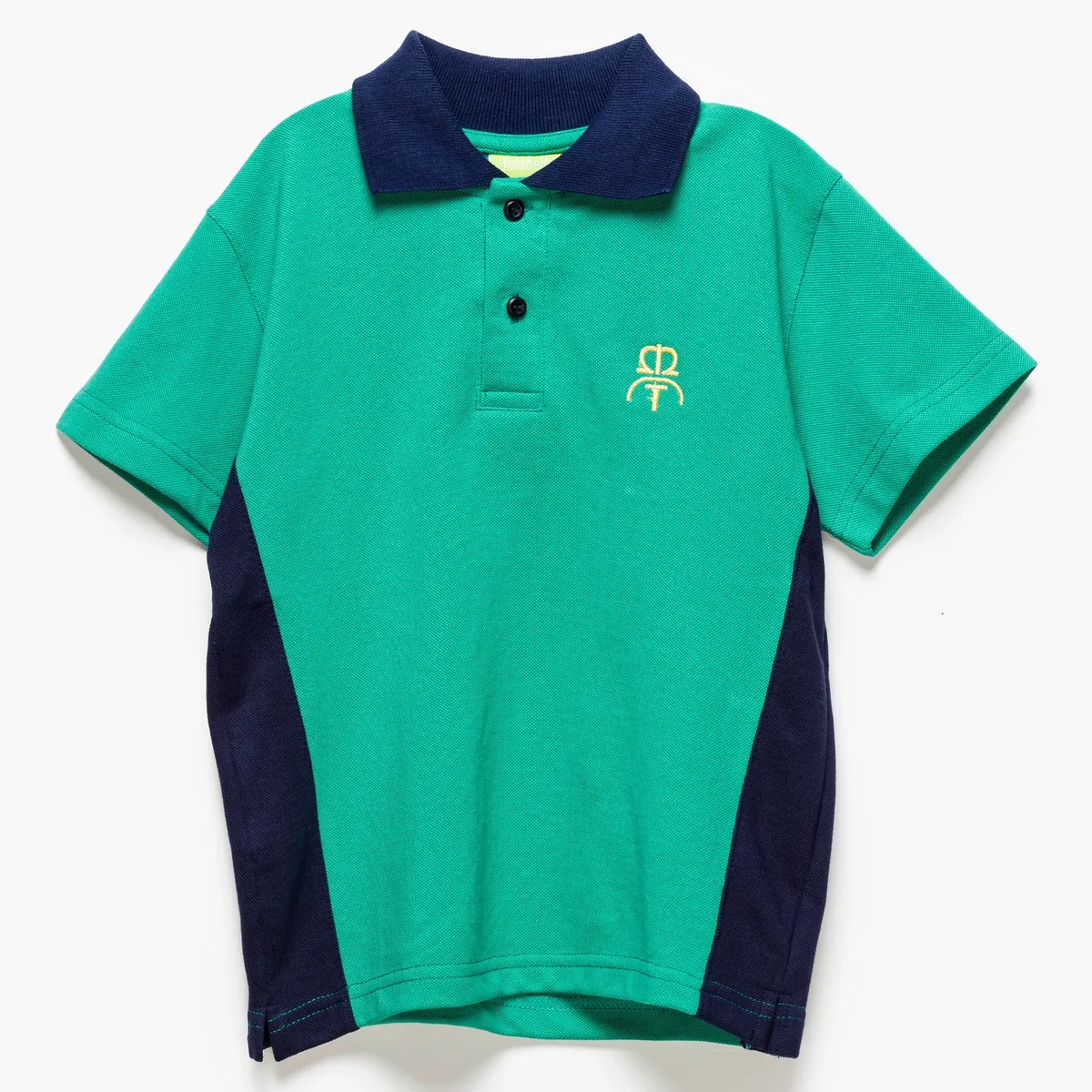 COLEGIO MONTE TABOR Y NAZARET LA DEHESA - Colegio Monte Tabor Y Nazaret La Dehesa, Polera Pique Escolar, 65 Algodón 35 Poliéster, Cuello Tejido Niño