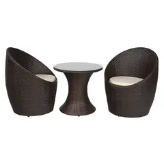 SPAZZIO - Juego de Living Terraza 1-1 Cuerpo Bahia