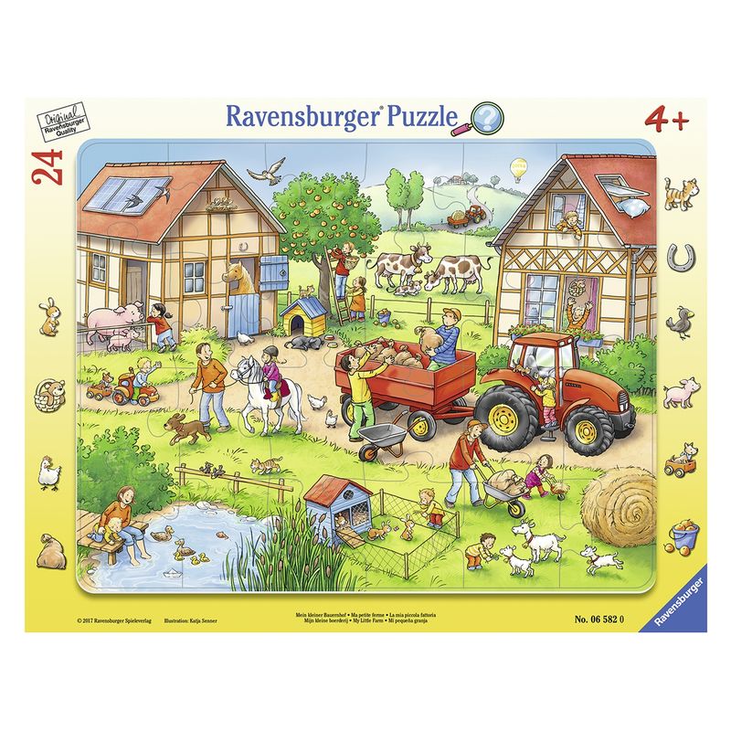RAVENSBURGER - Caramba Puzzle Enmarcado Mi Pequeña Granja Ravensburger