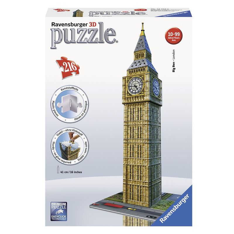 RAVENSBURGER - Caramba Puzzle 3D Big Ben Ravensburger
