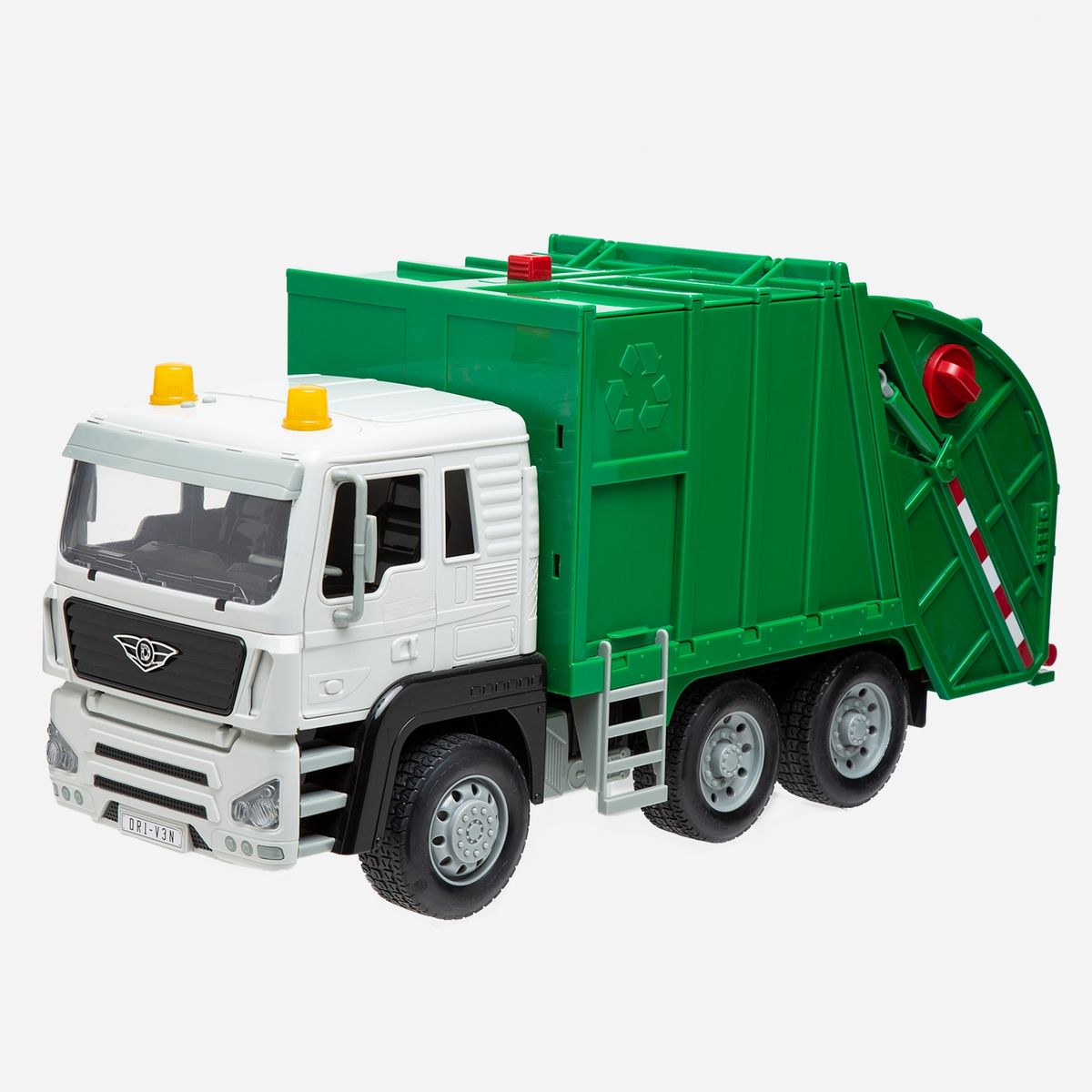 DRIVEN BY BATTAT - Camión De Reciclaje - Grande Driven By Battat