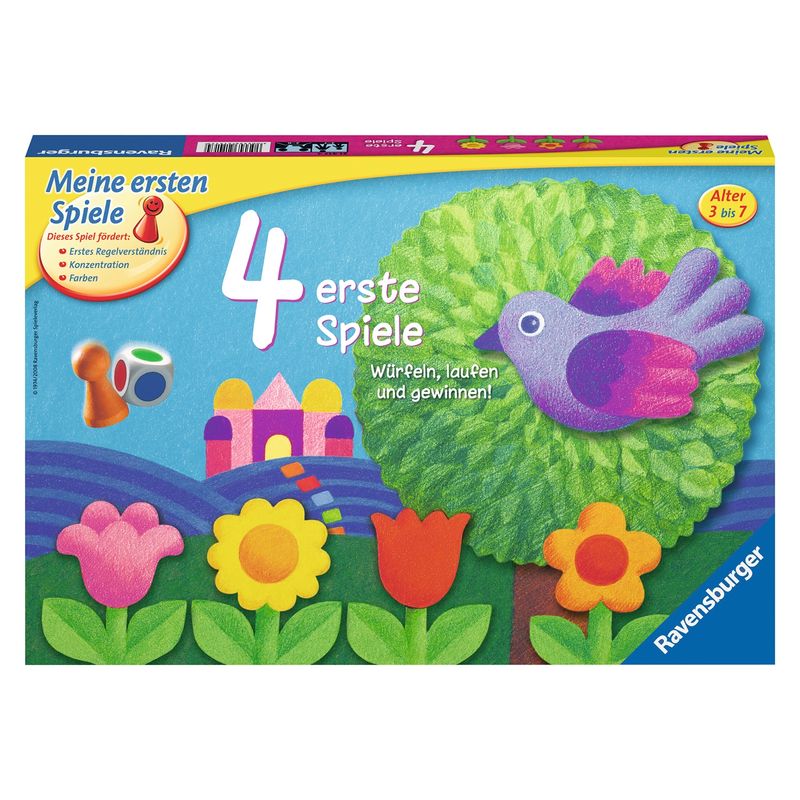 RAVENSBURGER - Juegos 4 Erste Spiele Ravensburger