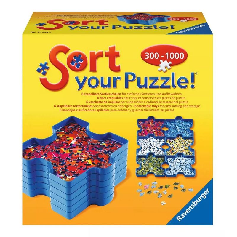RAVENSBURGER - Separador De Piezas Para Puzzle Ravensburger