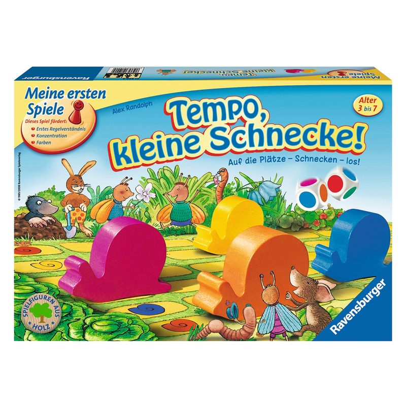 RAVENSBURGER - Tempo, Kleine Schnecke Ravensburger