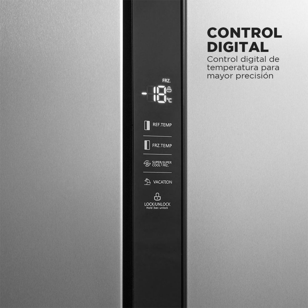 MIDEA - Side by Side Midea 527 lt MRSBS-5300G689W Inox