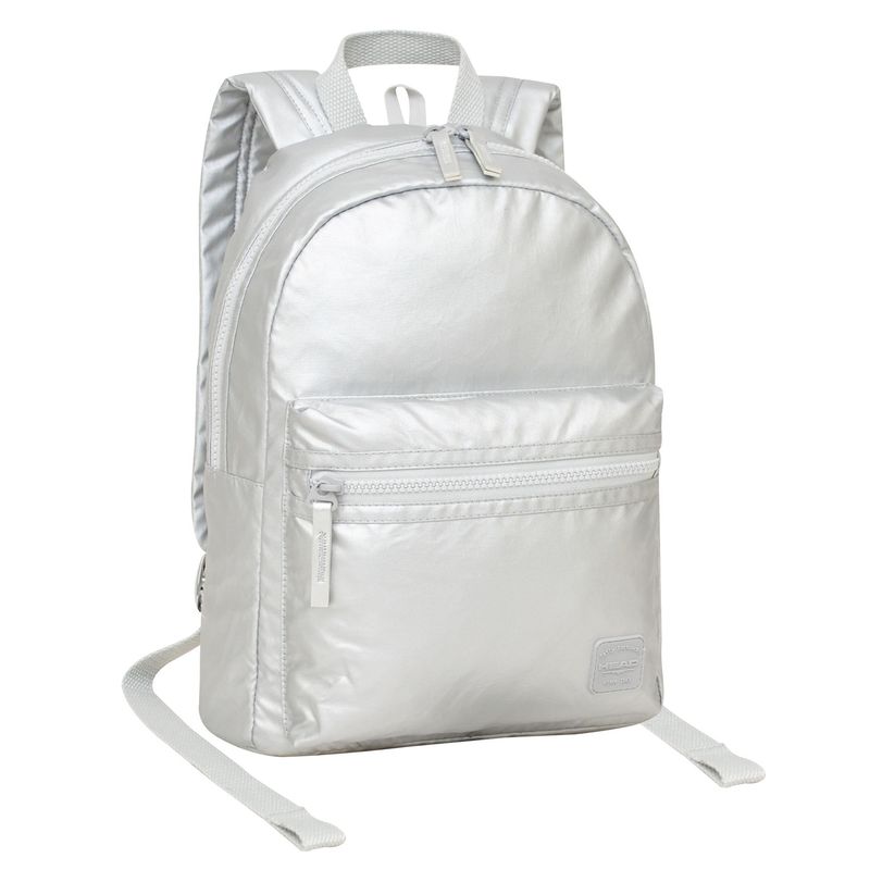 HEAD - Mochila Clio Metallic Plata