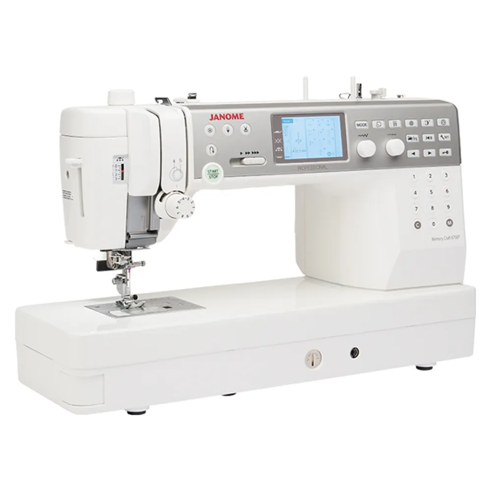 Janome MC6700P Blanco, foto 2