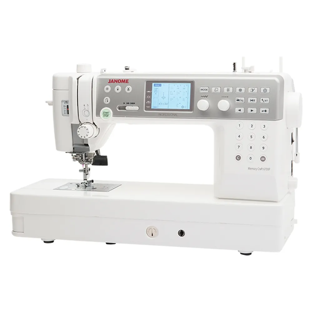 Janome MC6700P Blanco, foto 4