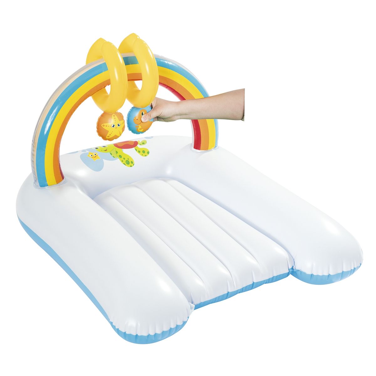 BESTWAY - Multi Gimnasio Flotador Mudador Colchón Inflable Para Bebé Bestway