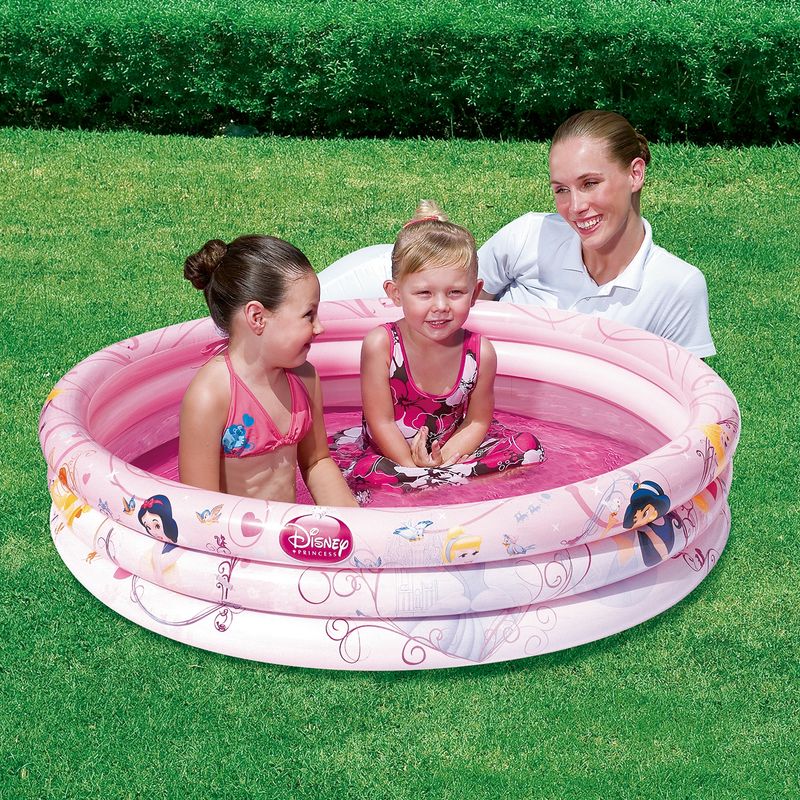 BESTWAY - Piscina Princesas 3 Anillos 122 X 25 Cm. Bestway