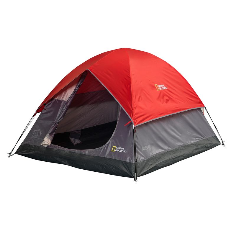 NATIONAL GEOGRAPHIC - Carpa Para 2 Personas Newport Roja National Geographic