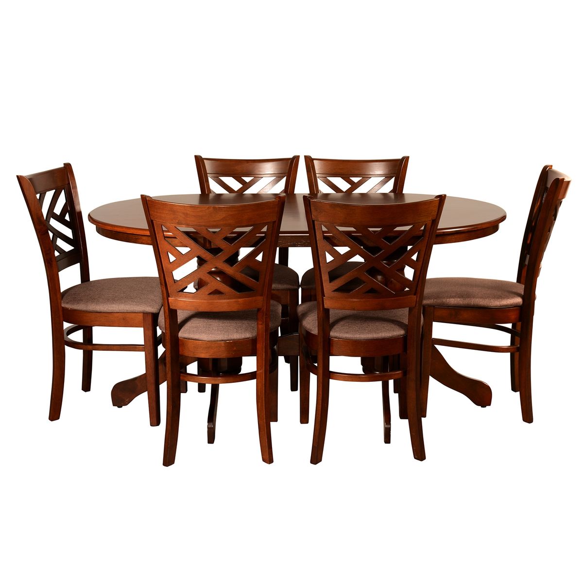 FAVATEX - Juego de Comedor 6 Puestos Kerim