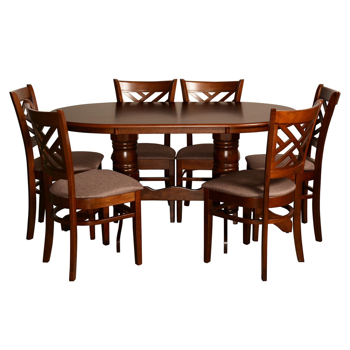 FAVATEX - Juego de Comedor 6 Puestos Kerim