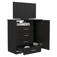 Cómoda Perú 4 Cajones 1 Puerta