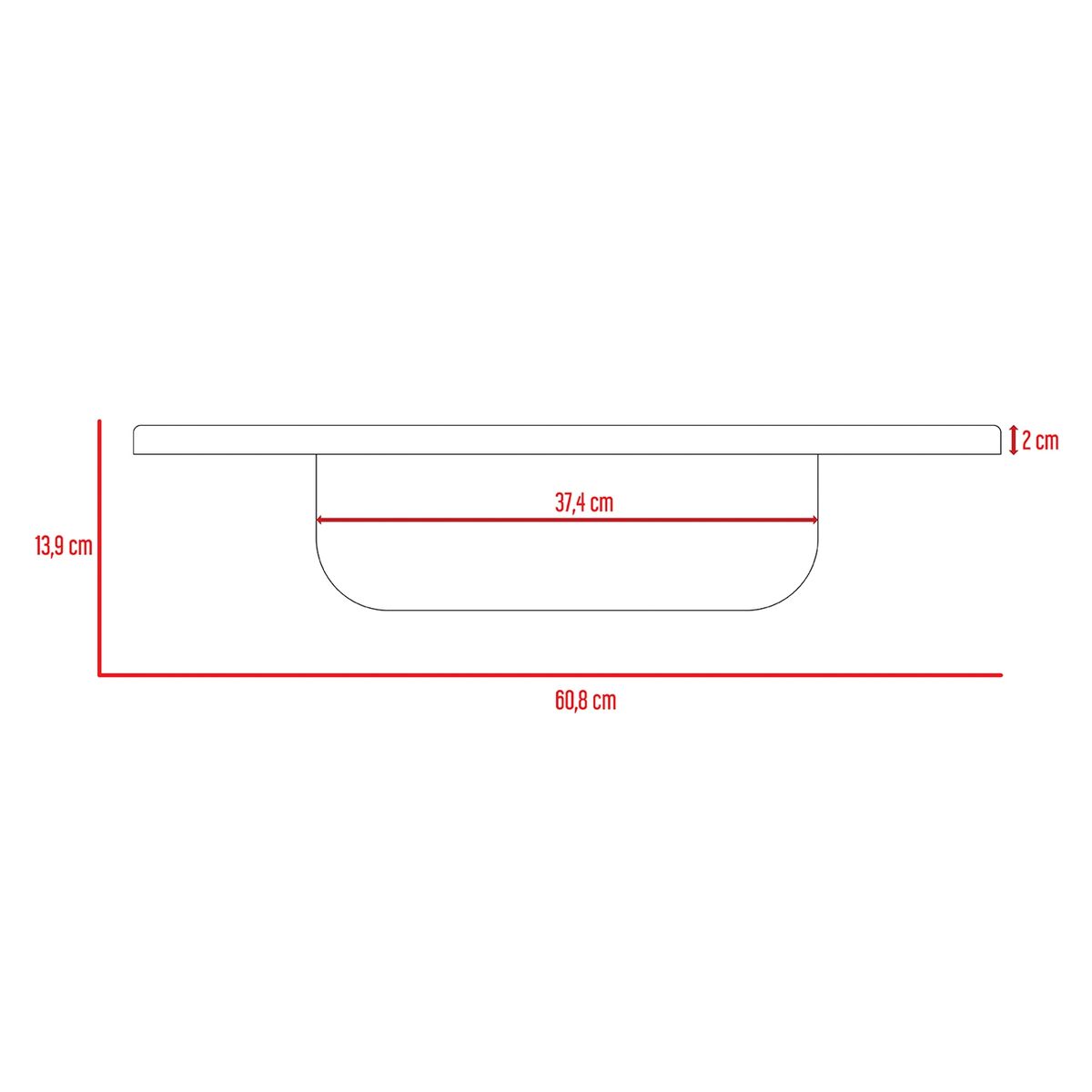 TUHOME - Mueble de Lavamanos Barcelona Tuhome