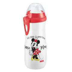 NUK - Sports Cup Minnie Disney Rojo 450 Ml