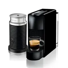 NESPRESSO - Cafetera Essenza Mini C30 y Espumador de Leche