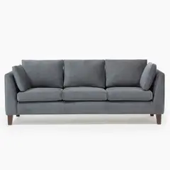 BARRA DESIGN - Sofá 3 Cuerpos Tela Estocolmo