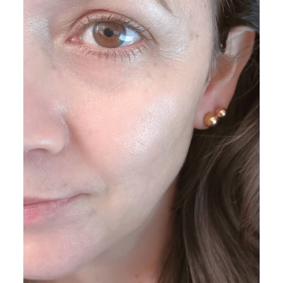 Imagen 2 del producto Aros esfera 8mm hipoalergénicos chapados en oro 18kl