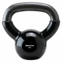 BIANCHI - Kettlebell 4 Kg Negro