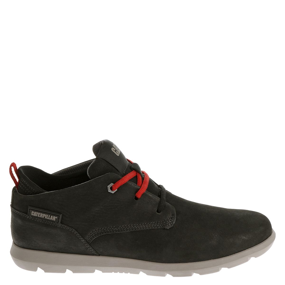 CAT - Roamer Mid Zapatilla Urbana Hombre Cuero Negra