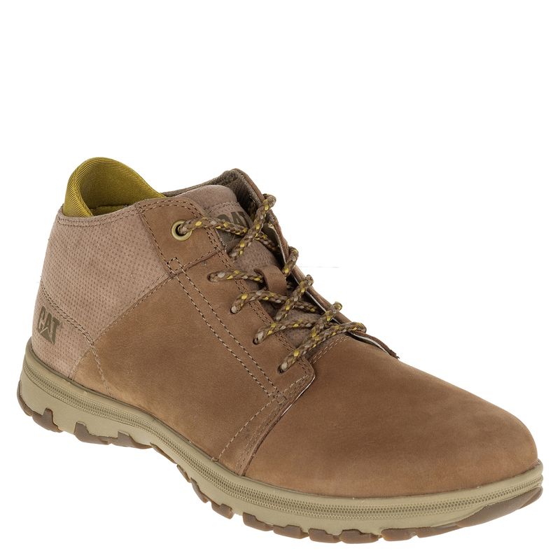 CAT - Cat Zapatilla Outdoor Hombre Cuero Café