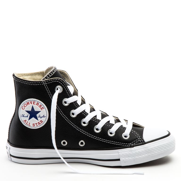 Chuck Taylor All Star Zapatilla Urbana Mujer Cuero Negro