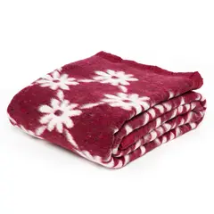 AMBIENTA - Frazada Lana Jacquard Estampada 140X210 Cm