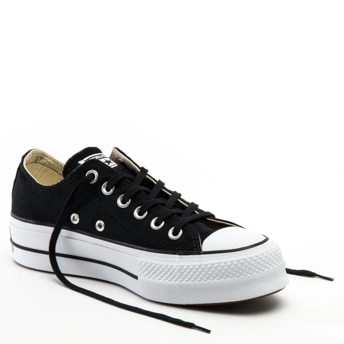 CONVERSE - Chuck Taylor All Star Plataforma Zapatilla Urbana Mujer Negro Converse