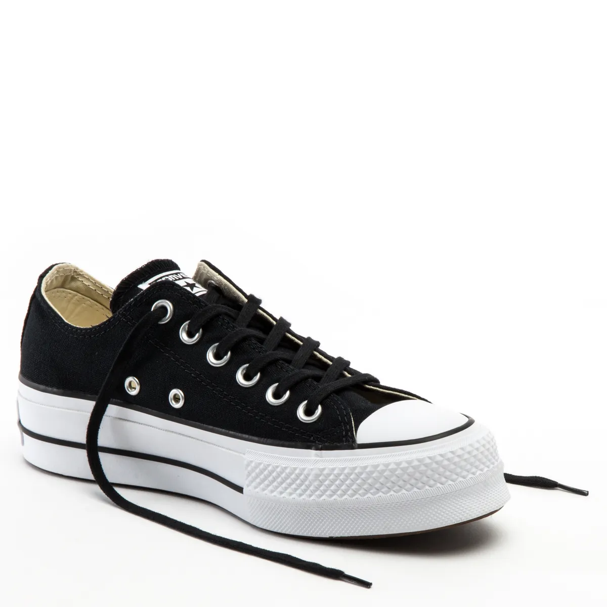 CONVERSE - Chuck Taylor All Star Plataforma Zapatilla Urbana Mujer Negro Converse