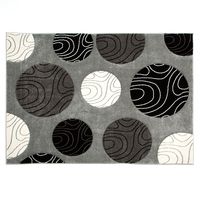 Alfombra Frize Carved 150X200 Circles