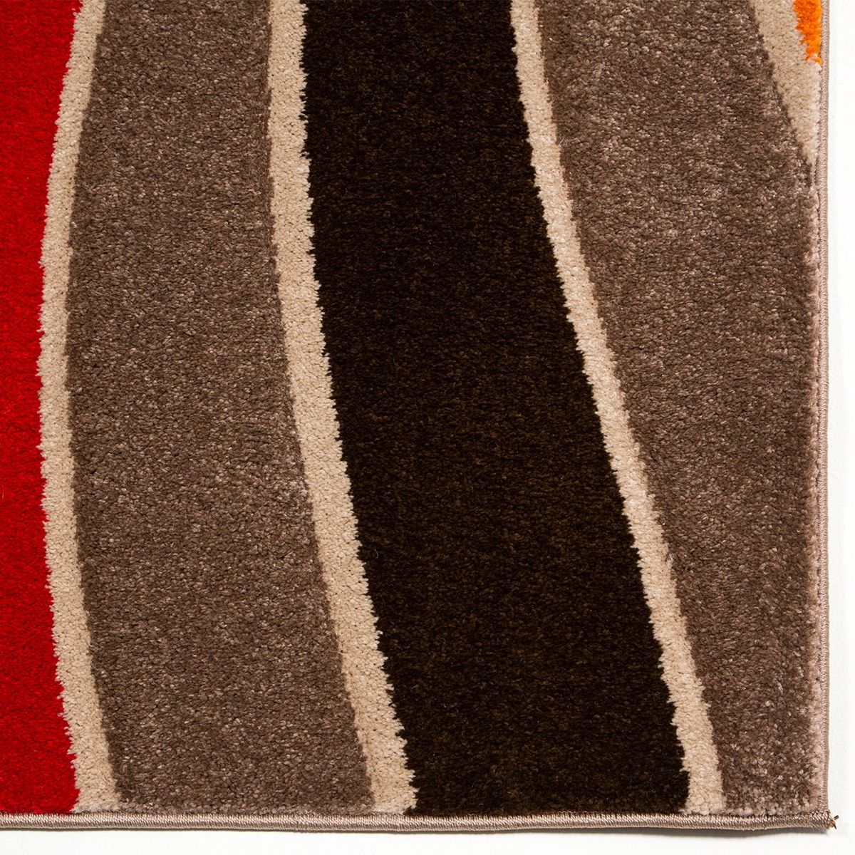 IDETEX - Alfombra Frize Carved D6 Orange Idetex